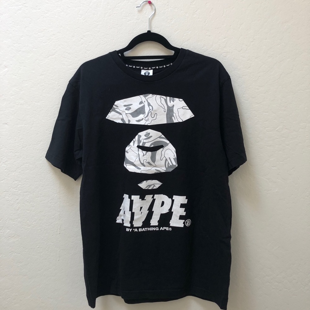 BAPE College Tee Black